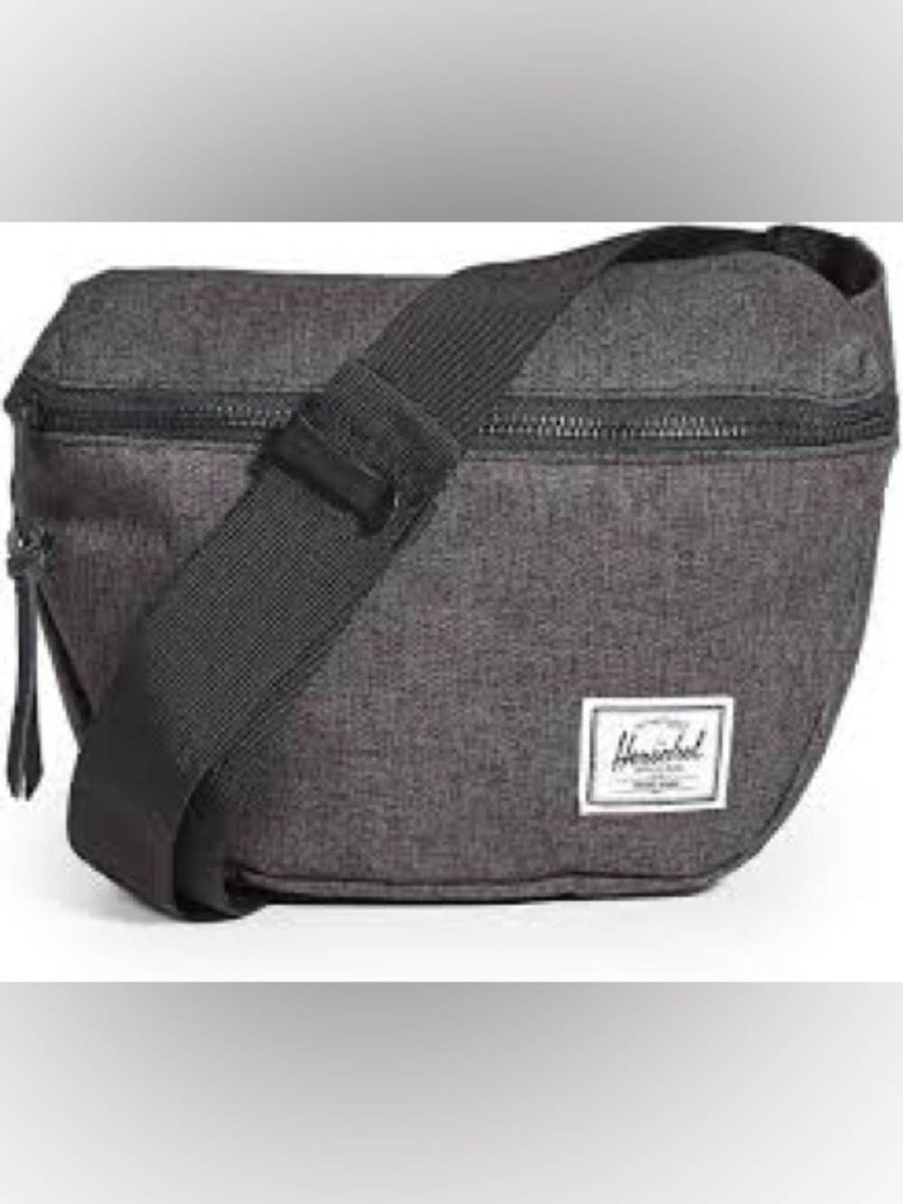 Herschel Supply Co. Fifteen Light Hip Pack Charcoal Grey Fanny Pack OS